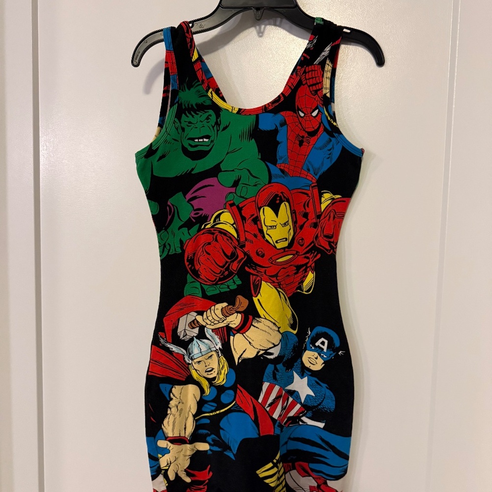 Marvel Justice League Bodycan Dress🦸🏻‍♂️
